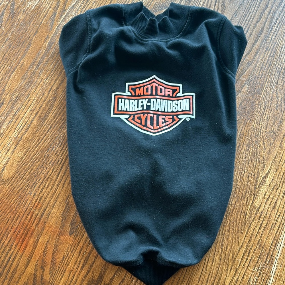 Harley Davidson dog coat